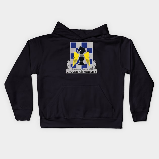 combat aviation brigade dui 82nd abn Kids Hoodie by twix123844